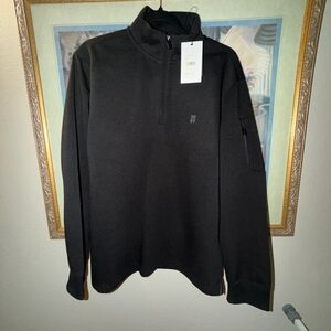 DKNY Black Stretch Pullover